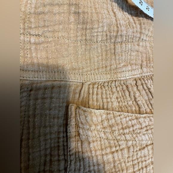 Free People Cyprus Ave Overalls Vintage Wash Wide Leg Boho - Picture 8 of 11